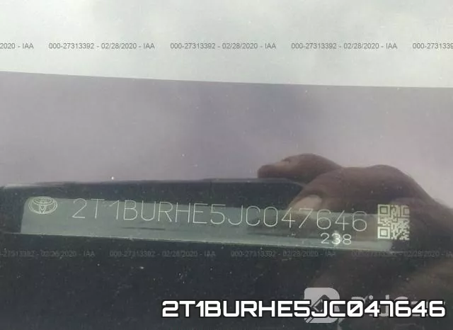 2T1BURHE5JC047646 фото 10