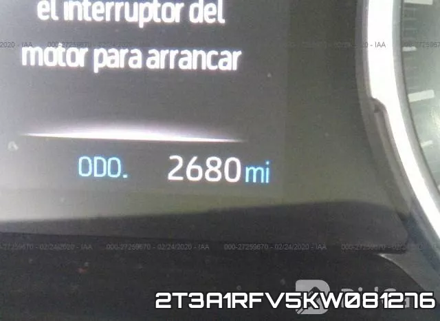 2T3A1RFV5KW081276 фото 8