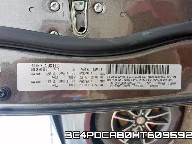 3C4PDCAB0HT609592 фото 2