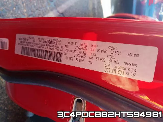 3C4PDCBB2HT594981 фото 2