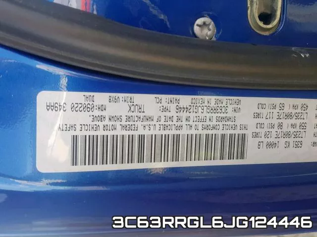 3C63RRGL6JG124446 фото 2