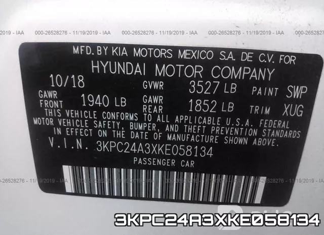 3KPC24A3XKE058134 фото 10