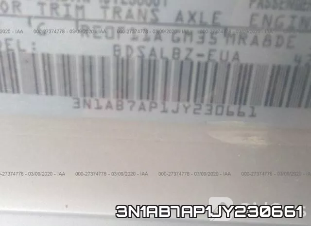 3N1AB7AP1JY230661 фото 10