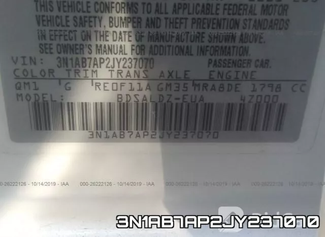 3N1AB7AP2JY237070 фото 10