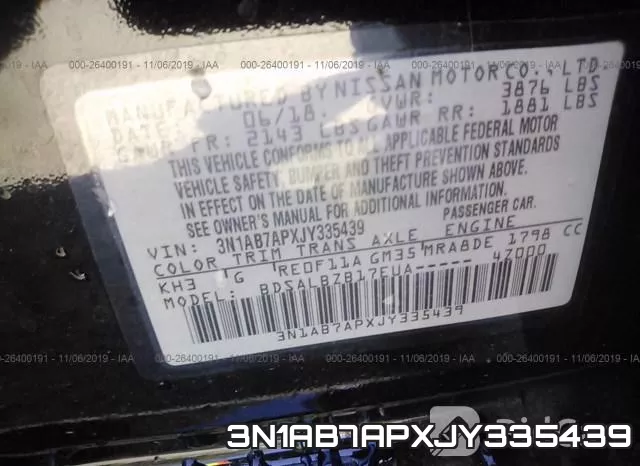 3N1AB7APXJY335439 фото 10