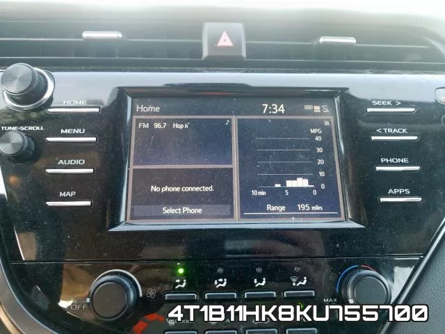 4T1B11HK8KU755700 фото 10