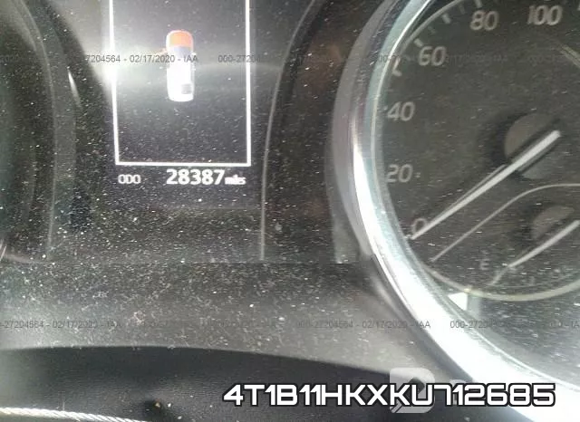 4T1B11HKXKU712685 фото 8