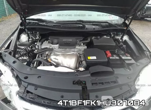 4T1BF1FK1HU307084 фото 2