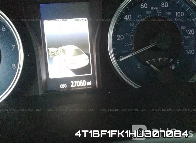 4T1BF1FK1HU307084 фото 8