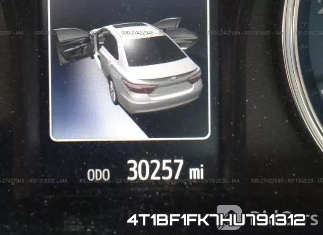4T1BF1FK7HU791312 фото 8