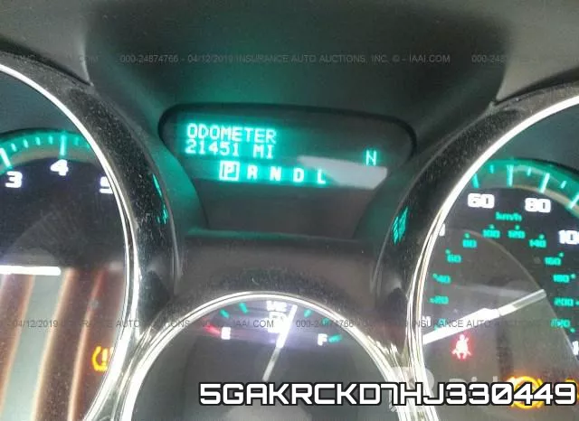 5GAKRCKD7HJ330449 фото 8