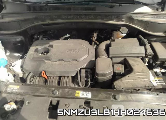 5NMZU3LB1HH024636 фото 2