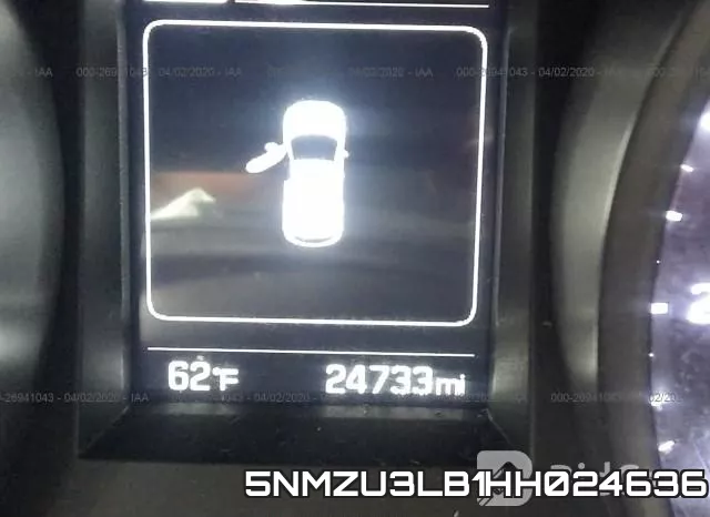5NMZU3LB1HH024636 фото 8