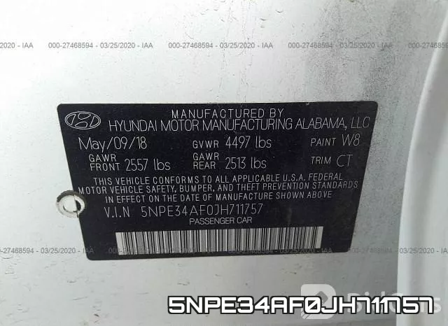 5NPE34AF0JH711757 фото 10