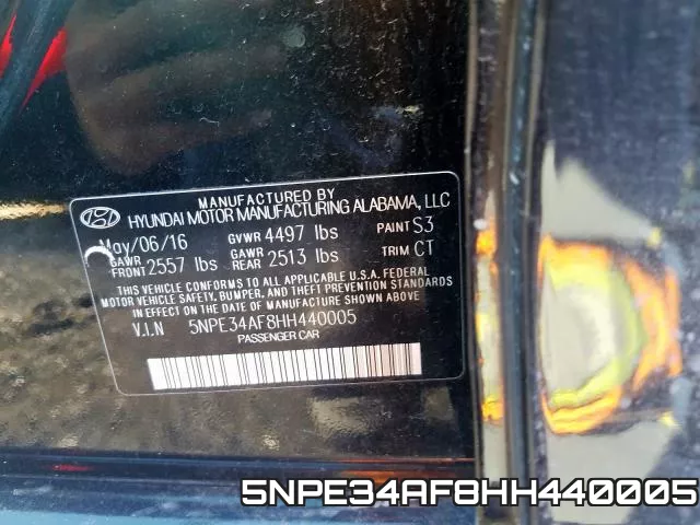 5NPE34AF8HH440005 фото 2