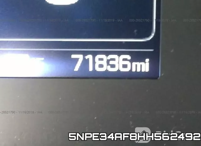 5NPE34AF8HH562492 фото 8