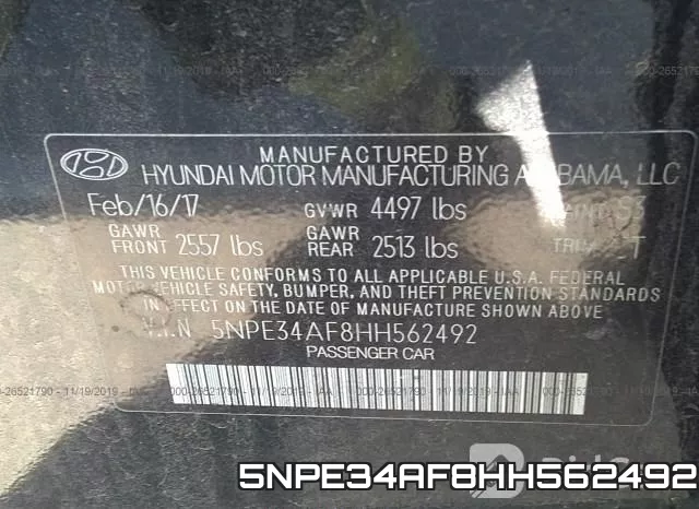 5NPE34AF8HH562492 фото 10