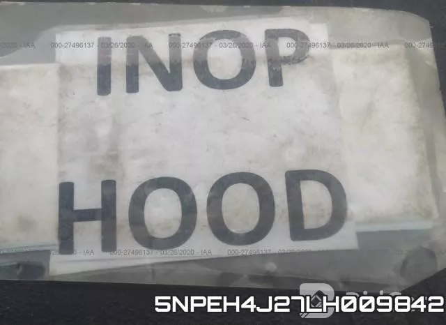 5NPEH4J27LH009842 фото 2