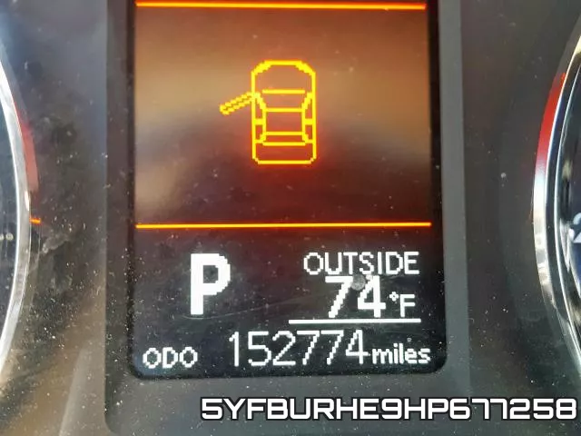5YFBURHE9HP677258 фото 9