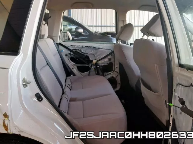 JF2SJAAC0HH802633 фото 7