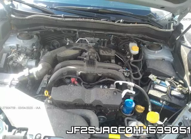 JF2SJAGC0HH539051 фото 2