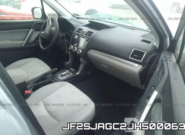JF2SJAGC2JH500063 фото 6