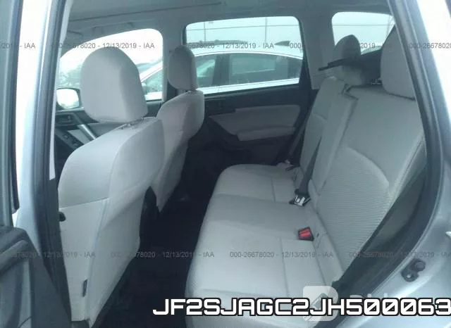 JF2SJAGC2JH500063 фото 9