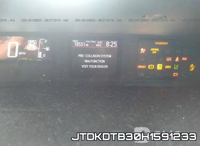 JTDKDTB30H1591233 фото 8