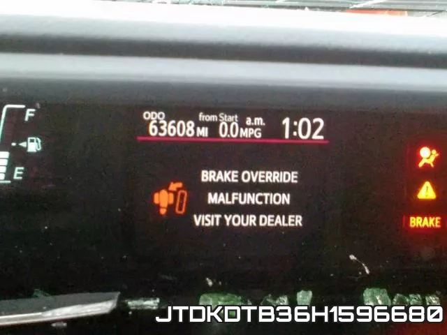 JTDKDTB36H1596680 фото 9
