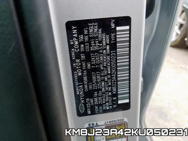 KM8J23A42KU050231 фото 2