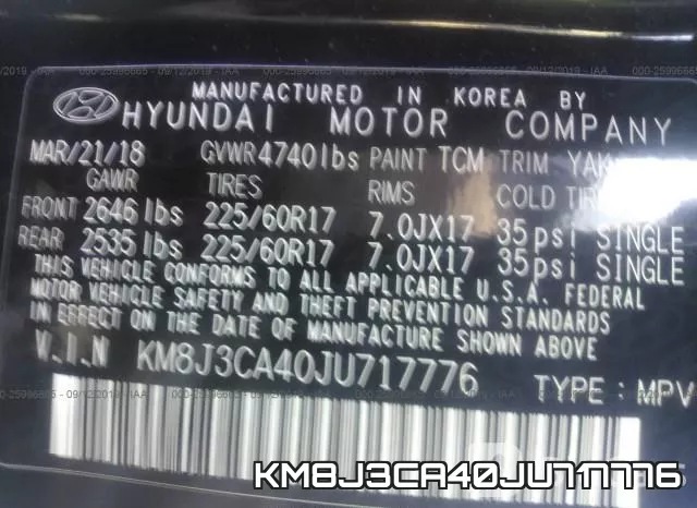 KM8J3CA40JU717776 фото 10
