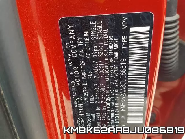 KM8K62AA8JU086819 фото 2
