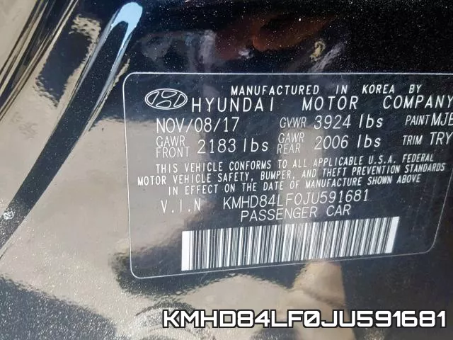 KMHD84LF0JU591681 фото 2