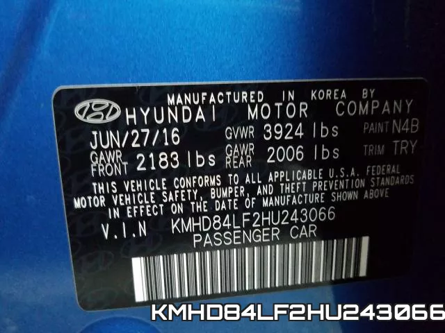 KMHD84LF2HU243066 фото 2