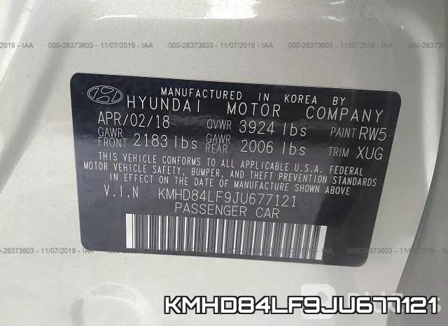 KMHD84LF9JU677121 фото 10