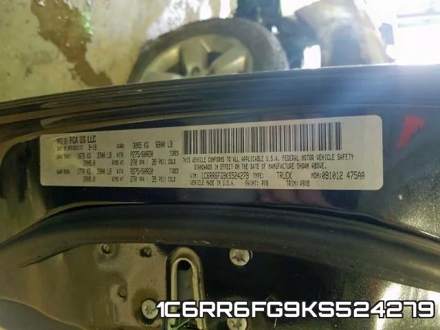 1C6RR6FG9KS524279 фото 2