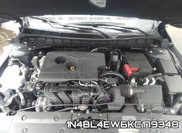 1N4BL4EW6KC179348 фото 2