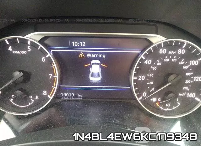 1N4BL4EW6KC179348 фото 8