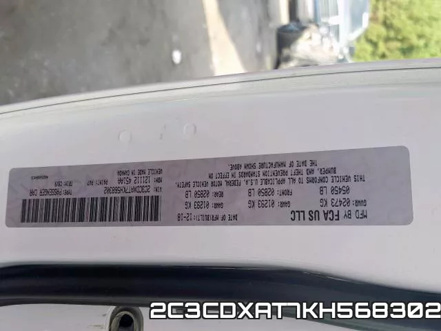 2C3CDXAT7KH568302 фото 2