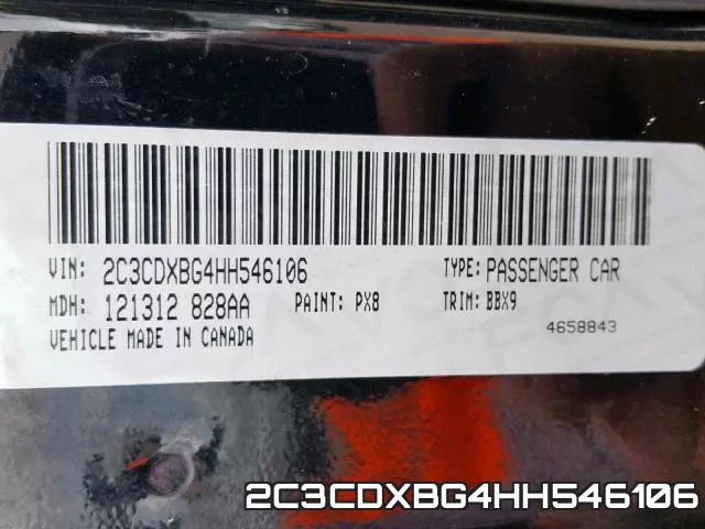2C3CDXBG4HH546106 фото 2