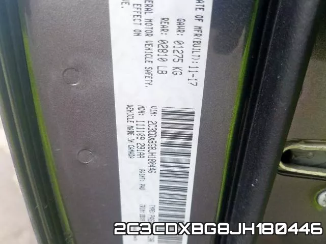 2C3CDXBG8JH180446 фото 2