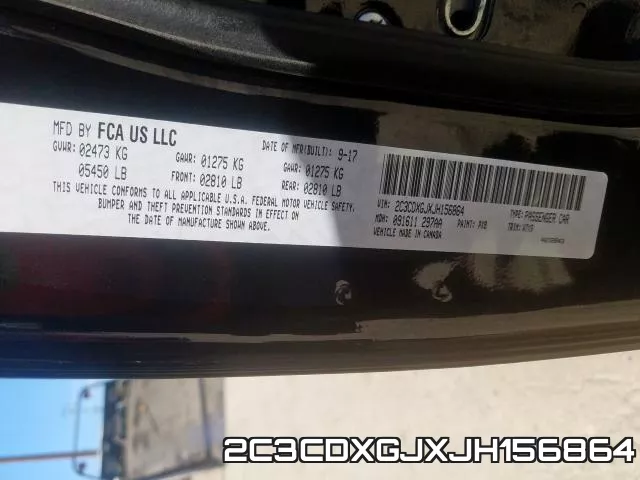 2C3CDXGJXJH156864 фото 2