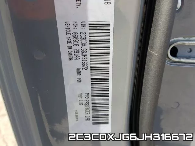 2C3CDXJG6JH316672 фото 2