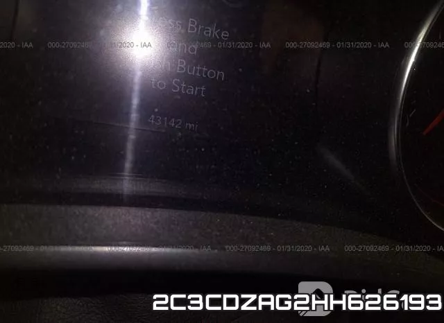 2C3CDZAG2HH626193 фото 8