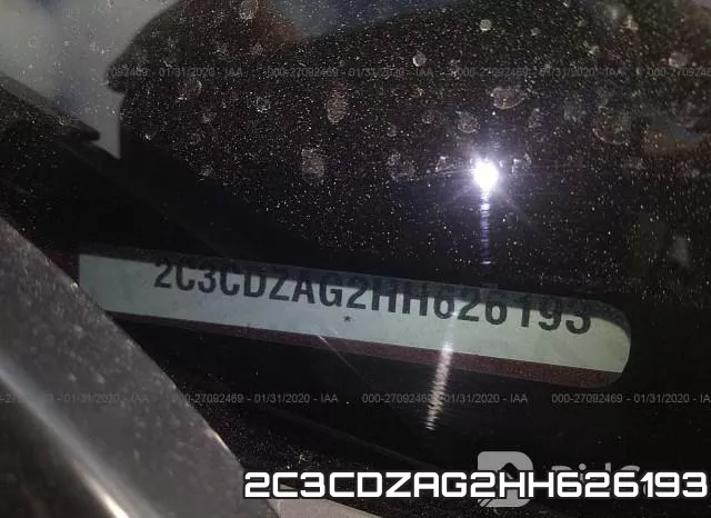 2C3CDZAG2HH626193 фото 10