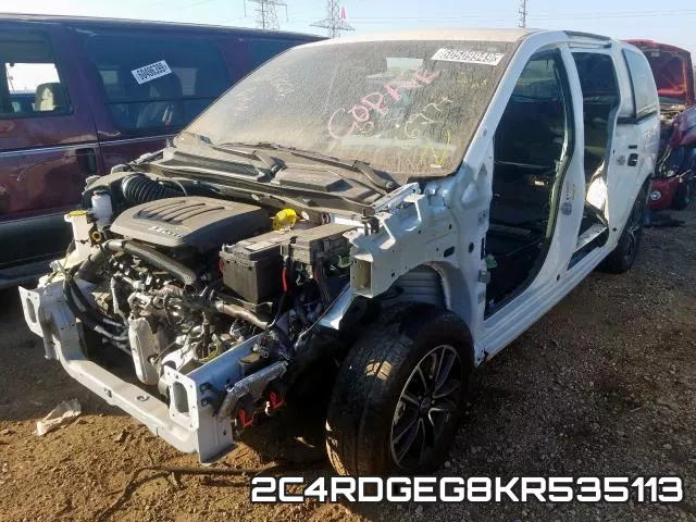 2C4RDGEG8KR535113 фото 3