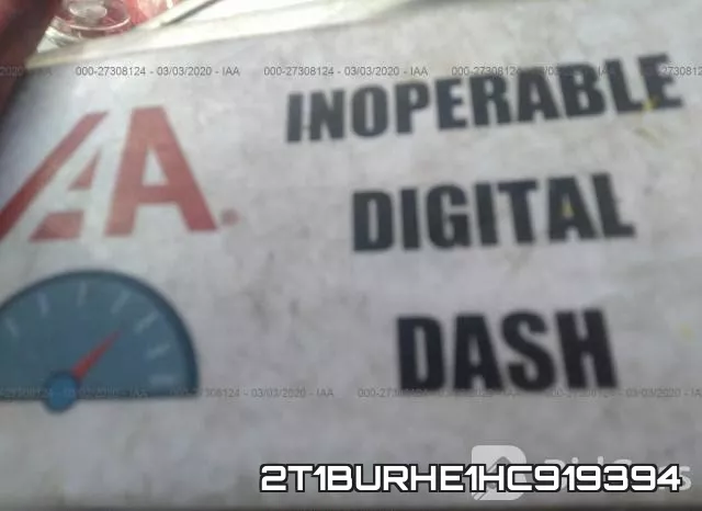 2T1BURHE1HC919394 фото 8