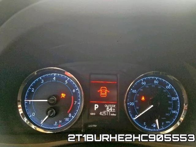 2T1BURHE2HC905553 фото 9