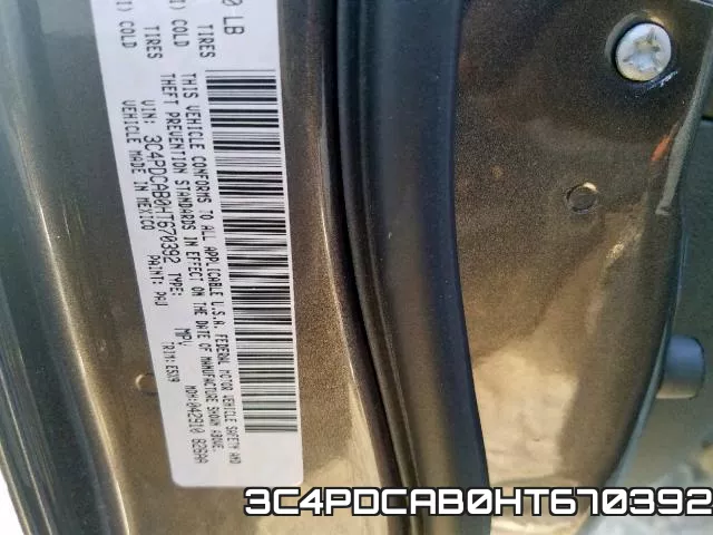 3C4PDCAB0HT670392 фото 2