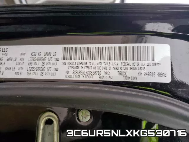 3C6UR5NLXKG530716 фото 2